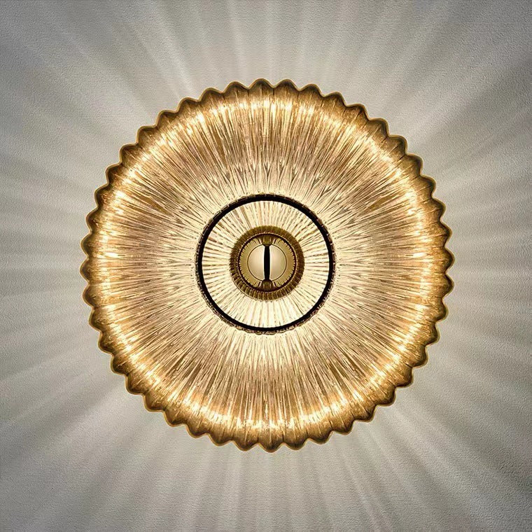 Nordic Vintage Glass Wall Sconce — product detail view 8