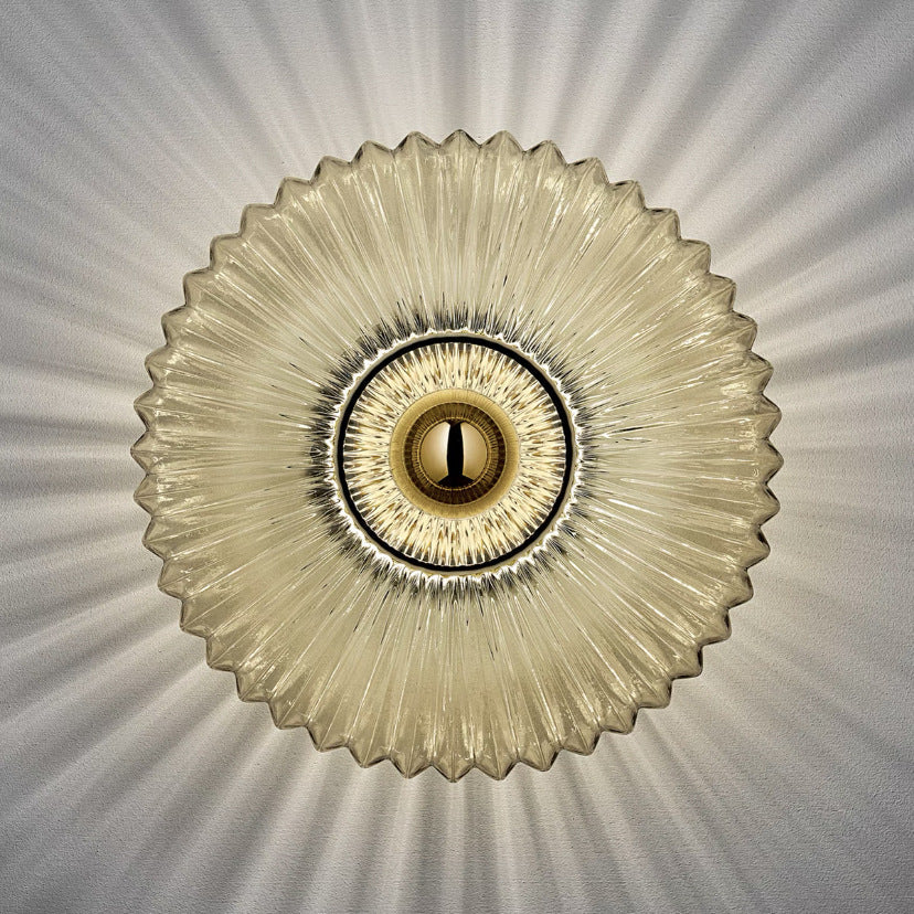 Nordic Vintage Glass Wall Sconce — product detail view 9