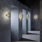 Nordic Vintage Glass Wall Sconce — product detail view 2