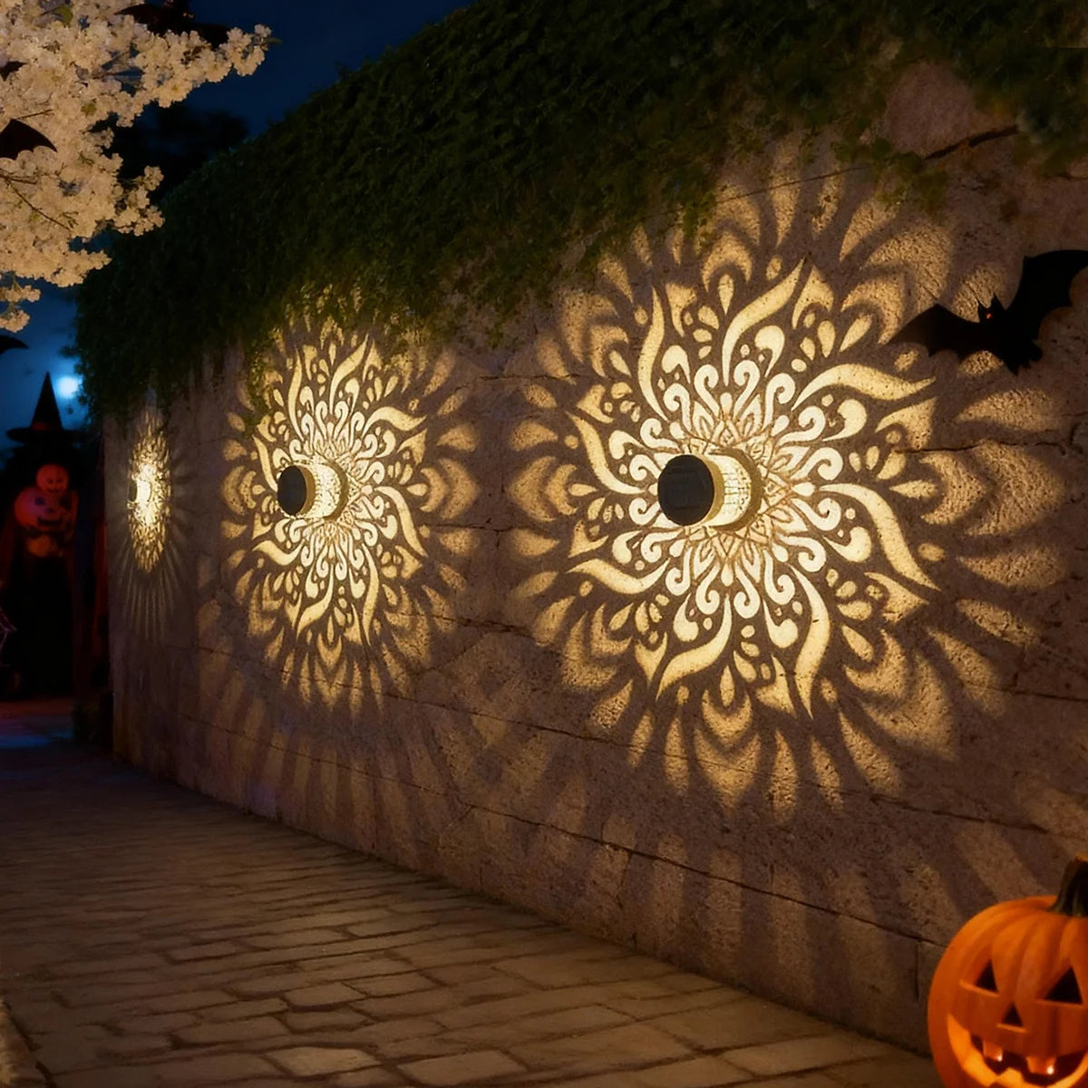 Solar Datura Lantern — product detail view 1