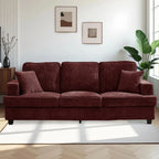 June 89-Inch Chenille Cloud Sofa