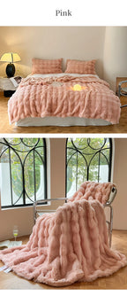 Sabine Luxe Faux-Fur Throw