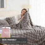 Sabine Luxe Faux-Fur Throw
