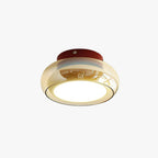 June Retro Glass Flush Mount Ceiling Light — product detail view 19