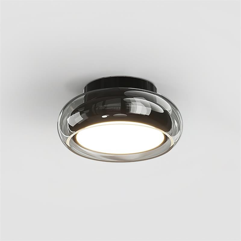 June Retro Glass Flush Mount Ceiling Light — product detail view 18