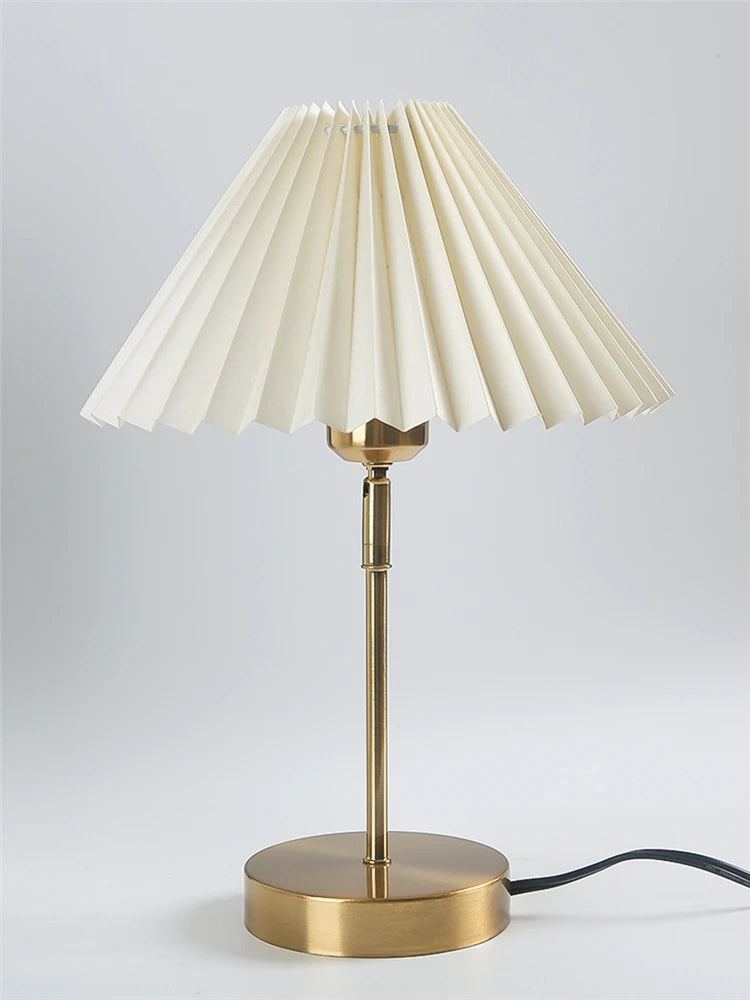 Aster Pleated Umbrella Floor Lamp