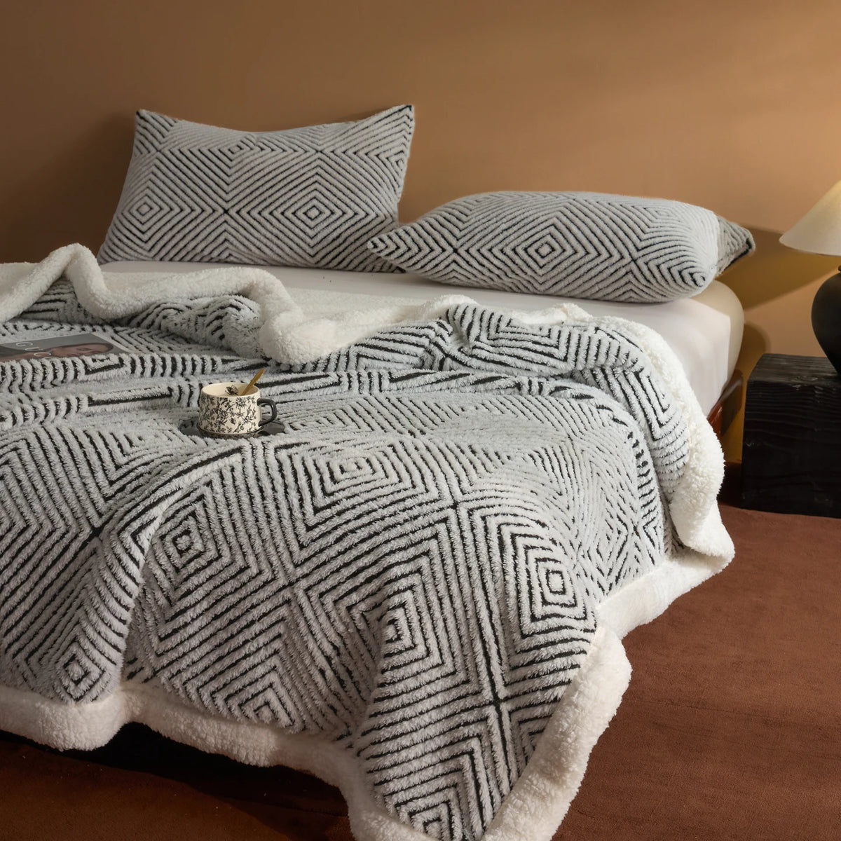 Tully Soft Flannel Throw Blanket