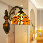 Odette Stained Glass Wall Sconce