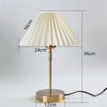 Aster Pleated Umbrella Floor Lamp