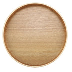 Arden Round Wooden Serving Tray