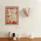 Selene Stacked Glass Shell Wall Sconce