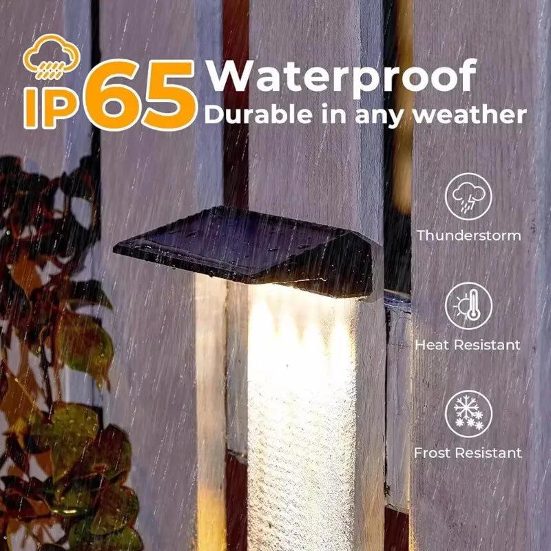 Solar Fence Light Set — product detail view 3