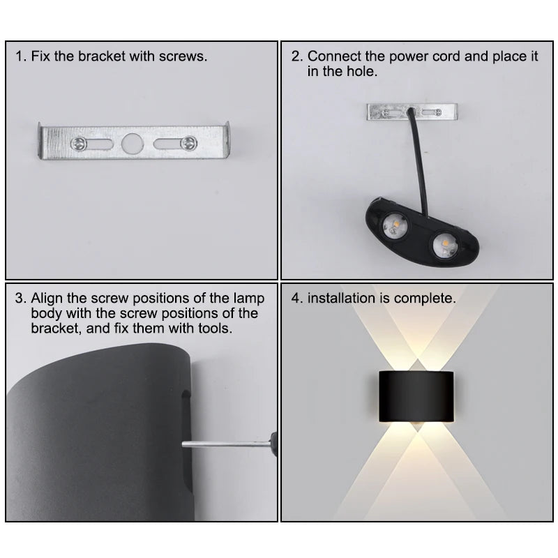 Architectural Up & Down Wall Light — product detail view 6