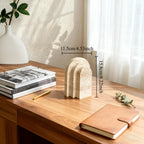 Cove Natural Travertine Bookend