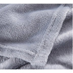 Dove Solid Plush Throw