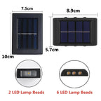 Solar Up & Down Wall Light — product detail view 6
