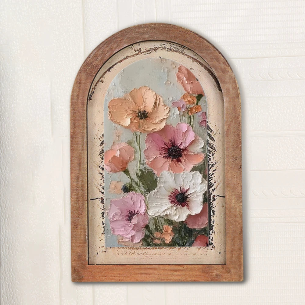 Mabel Arched Botanical Wall Art