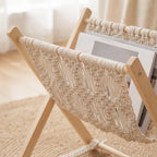 Lark Woven Sling Magazine Rack