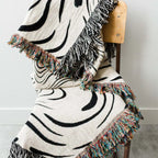 Veda Abstract Jacquard Woven Throw