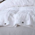 Elodie French Linen Duvet Cover