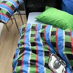 Beau Striped Cotton Duvet Set