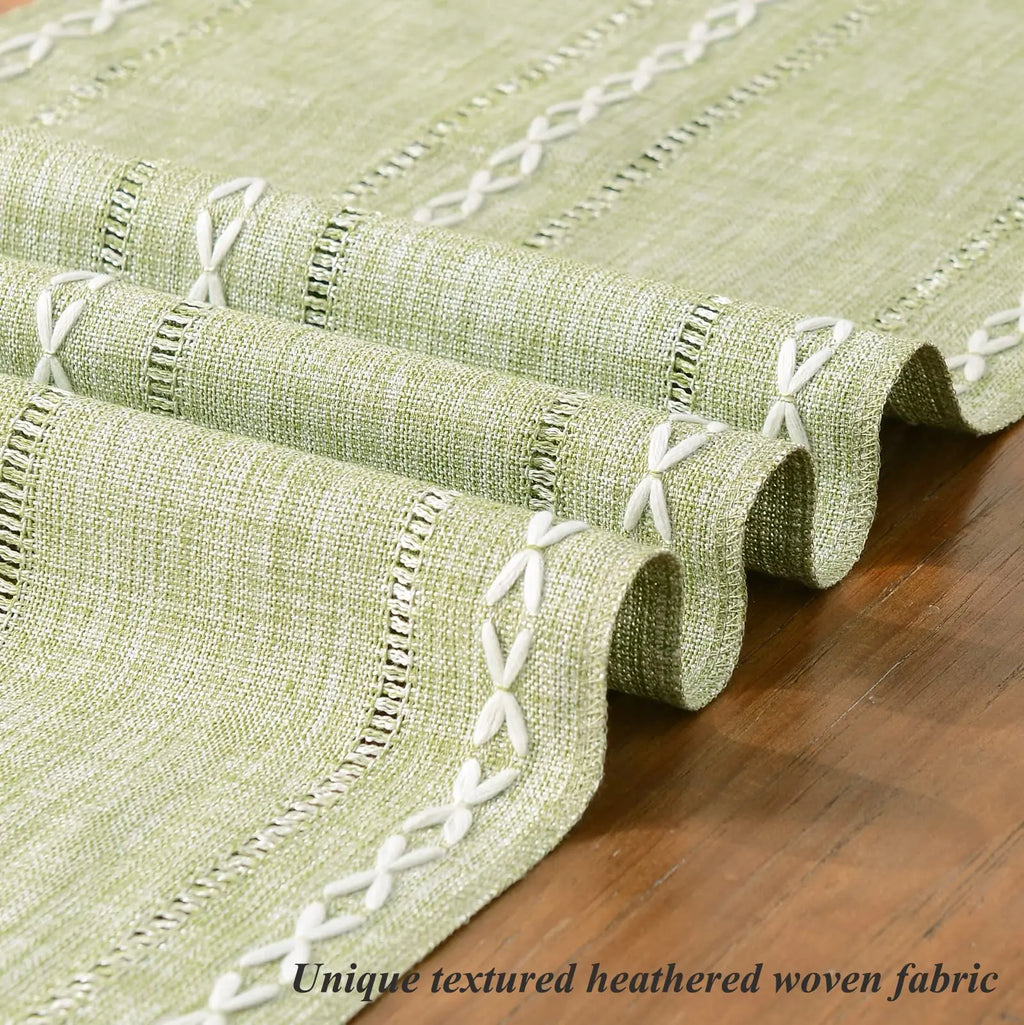 Linden Tasselled Linen Table Runner