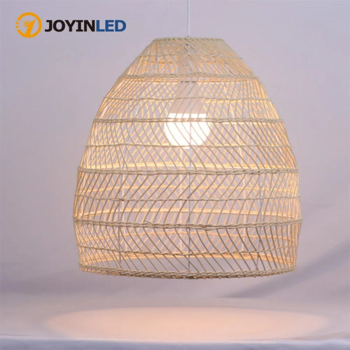 Cleo Handwoven Rattan Dome Pendant