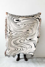 Veda Abstract Jacquard Woven Throw