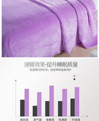 Dove Solid Plush Throw