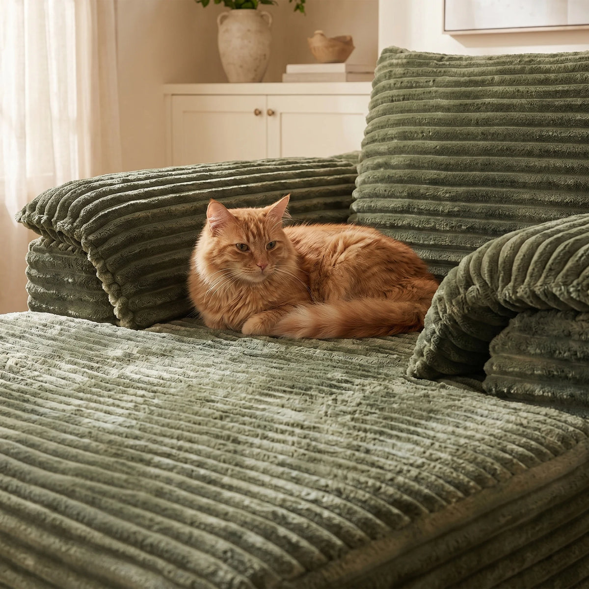 Cleo Corduroy Sleeper Lounge