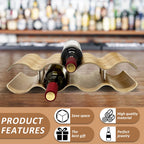 Vino Solid Wood Wine Display Rack