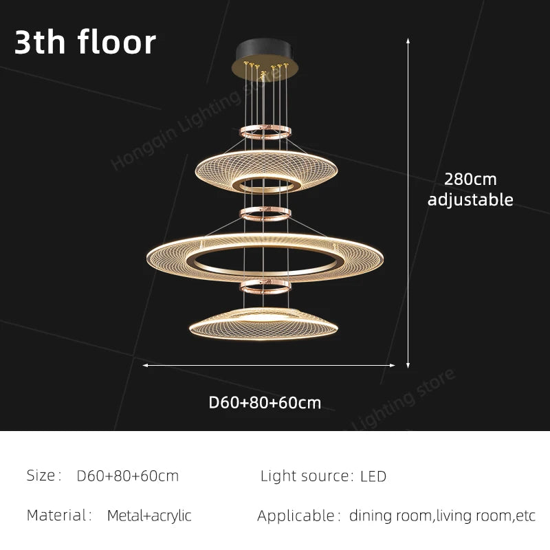 Cascade Ring Pendant