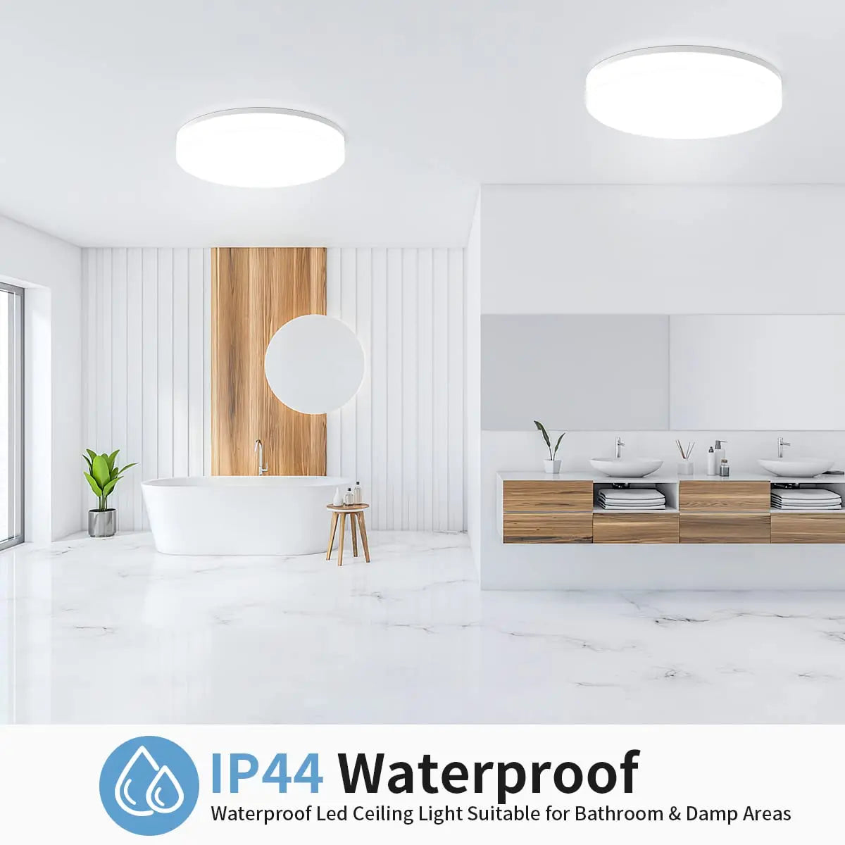 Ultra-Slim Round Ceiling Light — product detail view 4