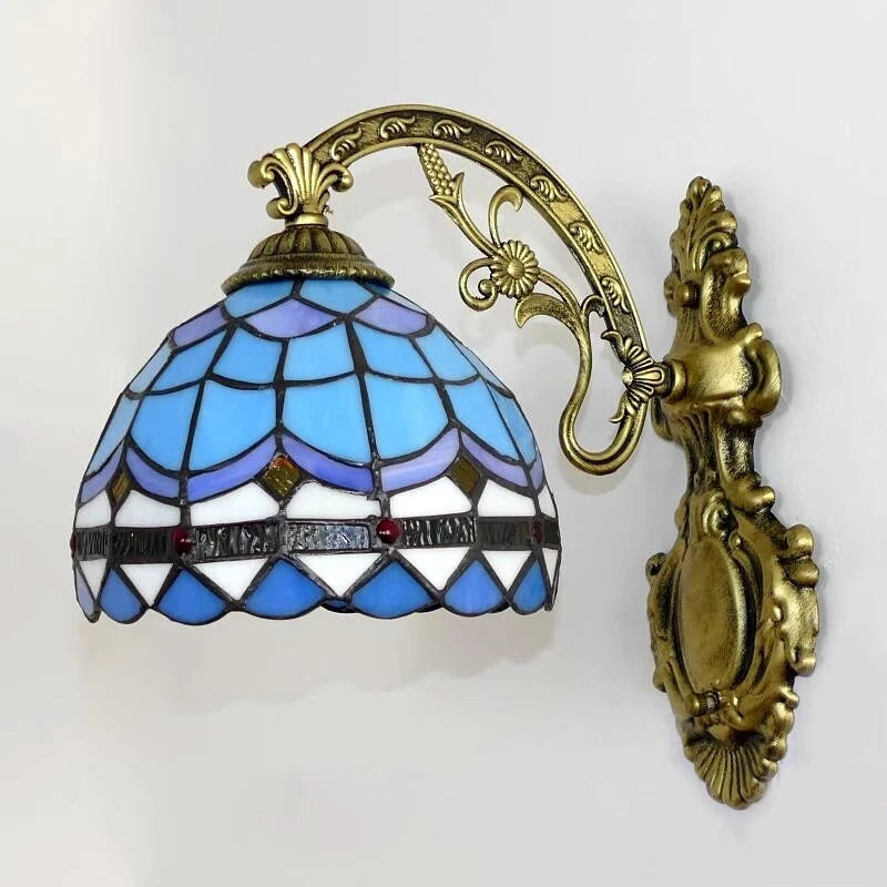 Odette Stained Glass Wall Sconce