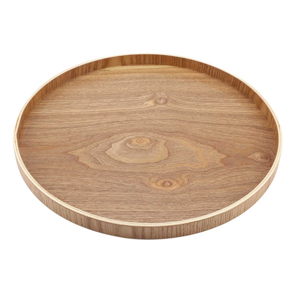 Arden Round Wooden Serving Tray