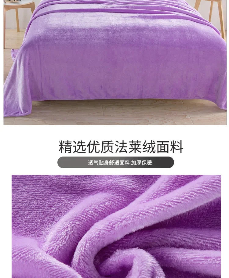 Dove Solid Plush Throw
