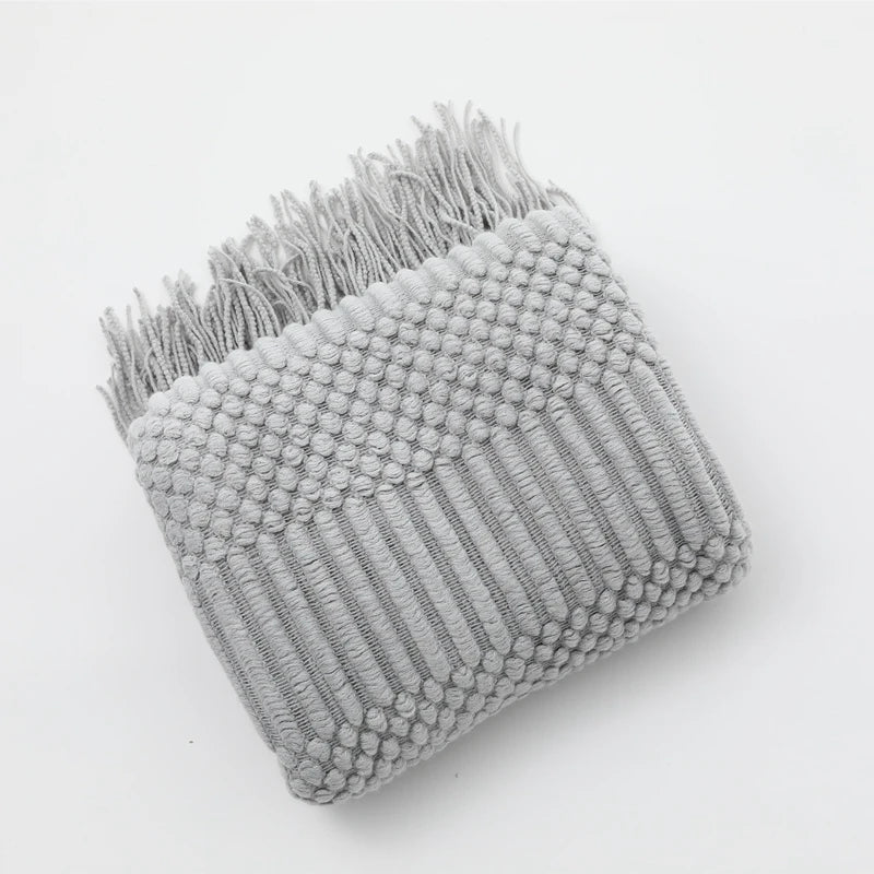 Freya Nordic Tassel Throw