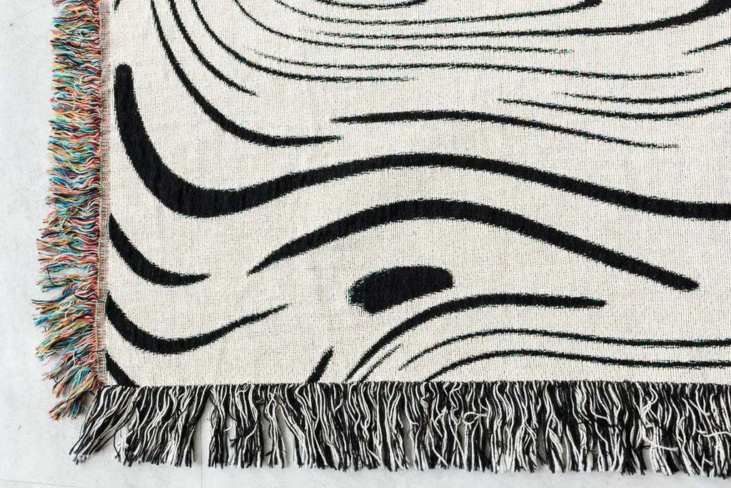 Veda Abstract Jacquard Woven Throw