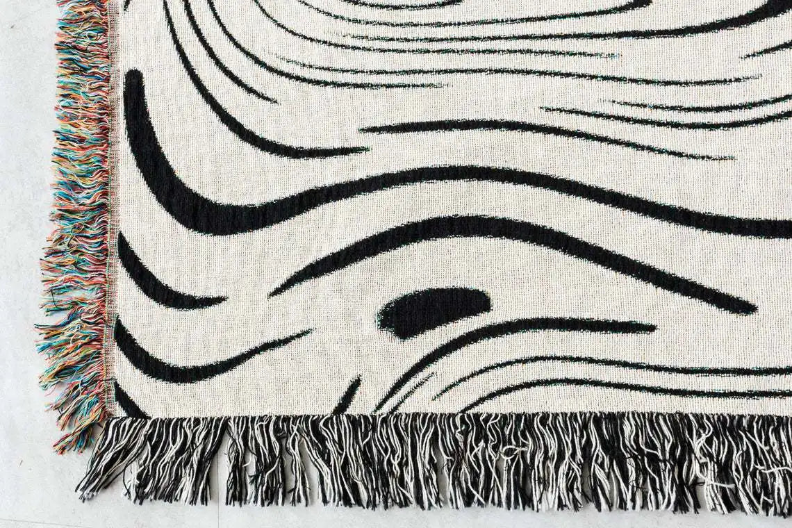 Veda Abstract Jacquard Woven Throw