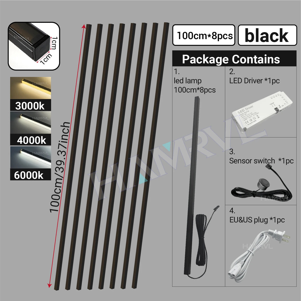 Slat Wall LED Lighting Kit — product detail view 7