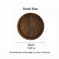 Rowan Round Wood Display Tray