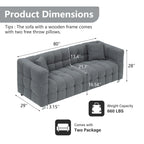Poppy Teddy Fleece Sofa