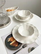 Esme Ceramic Pearl Tableware Set