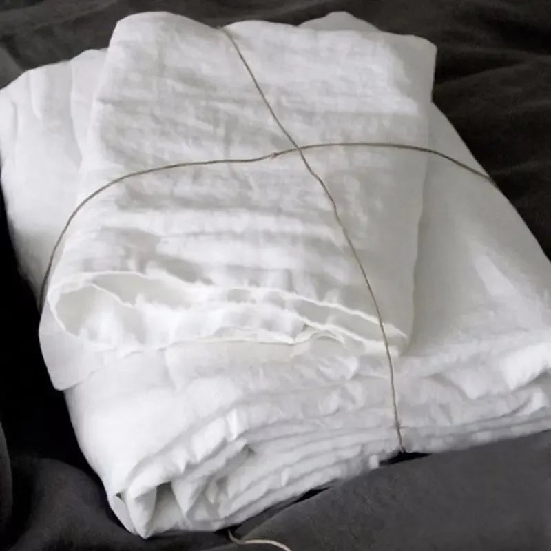 Soren Washed Flax-Linen Sheet Set