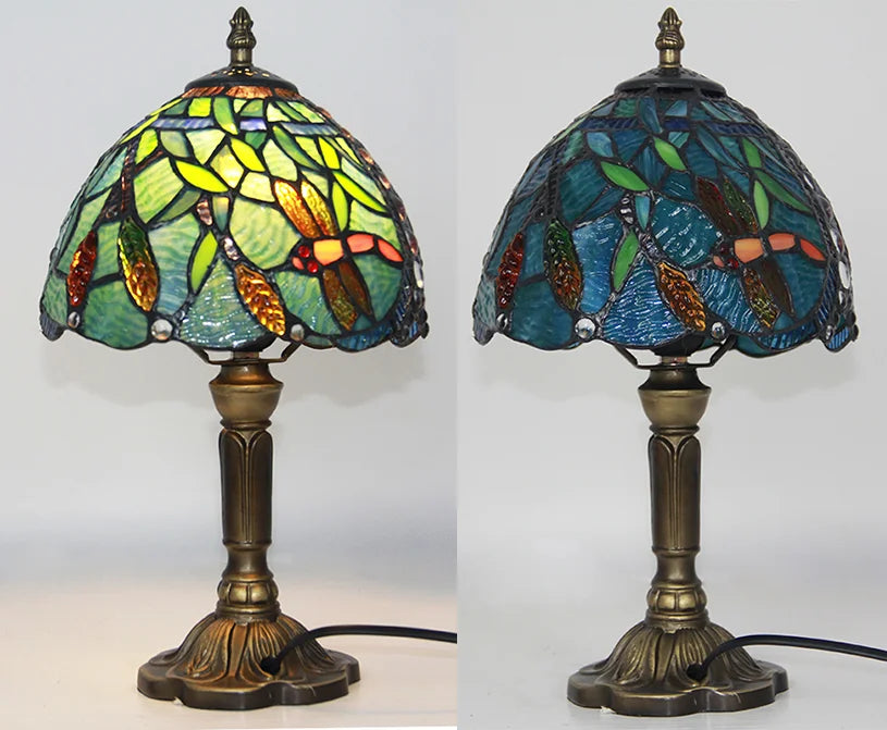 Rosalie Stained Glass Table Lamp