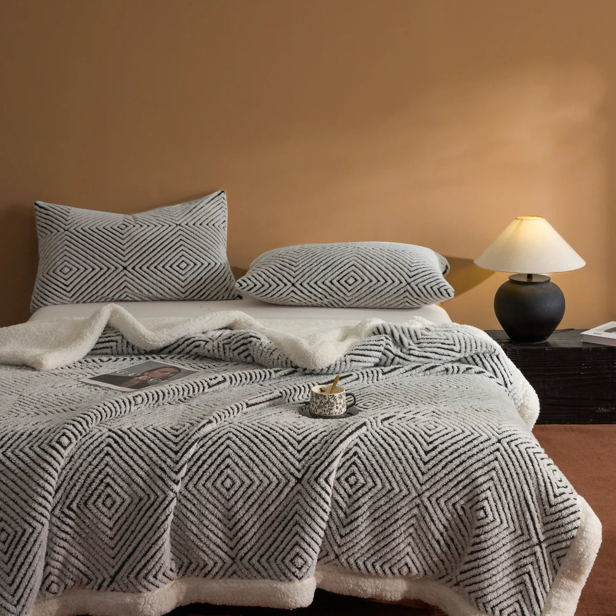 Tully Soft Flannel Throw Blanket