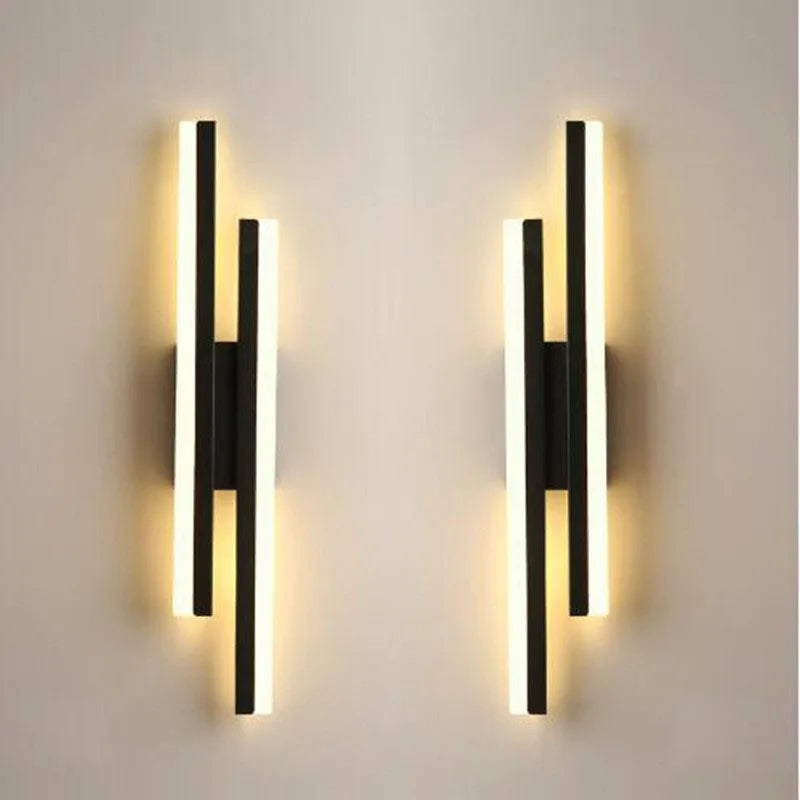 Linear Tricolour Wall Sconce — product detail view 1