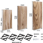 Perry Wooden Floating Shelves