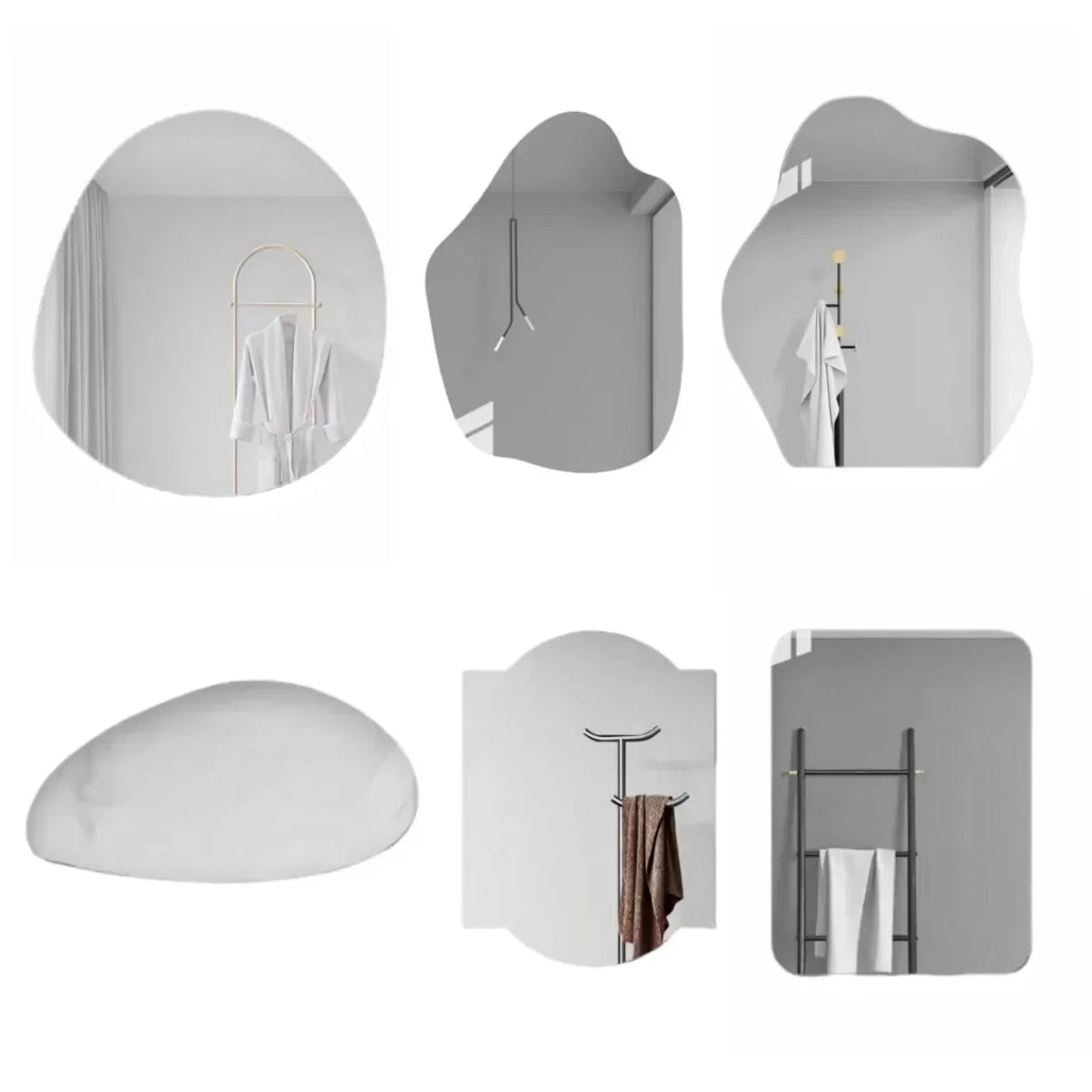 Mira Organic Wall Mirror