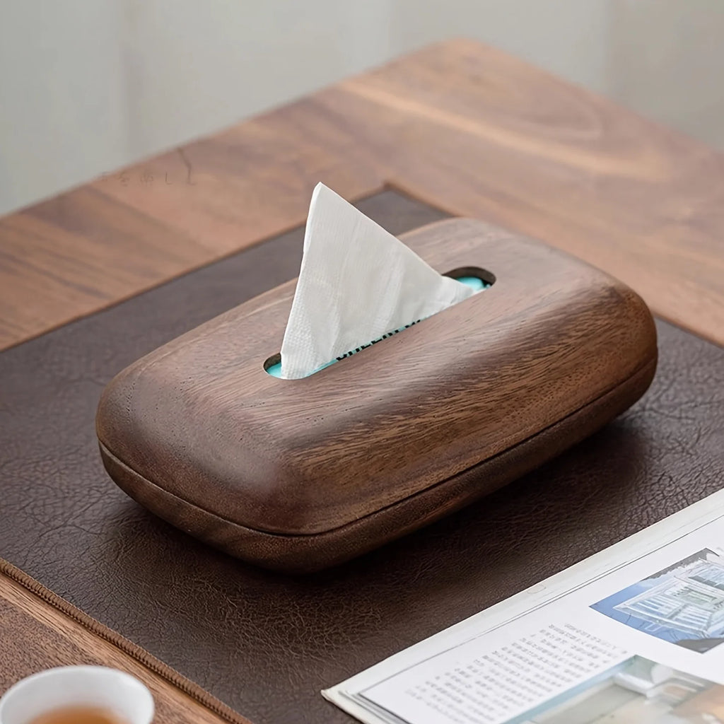 Walden Walnut Tissue Cover